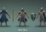create 3d character modeling, game character, game asset